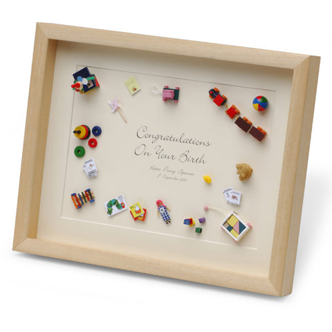 Birth Picture (Black on Cream)