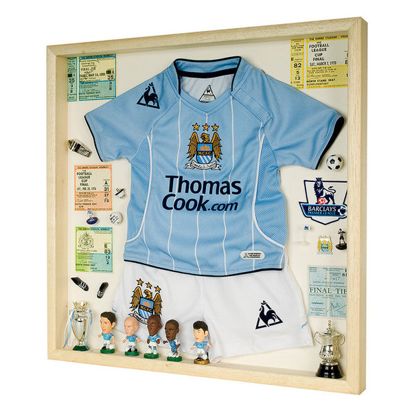 Manchester City Football Display Case