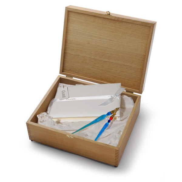 Baby Naming Day Guest Book Box