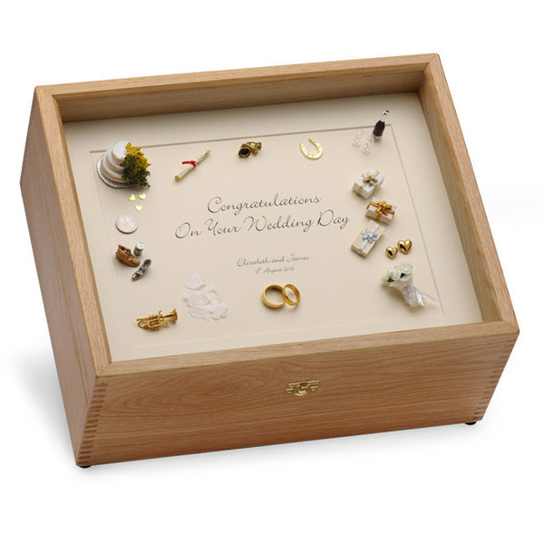 Wedding Memory Box (Black on Cream)