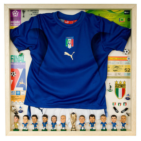 Italy Football Display Case