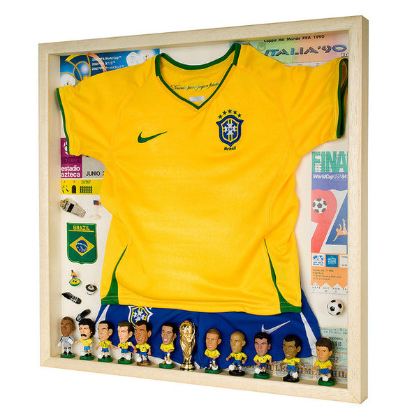 Brazil Football Display Case
