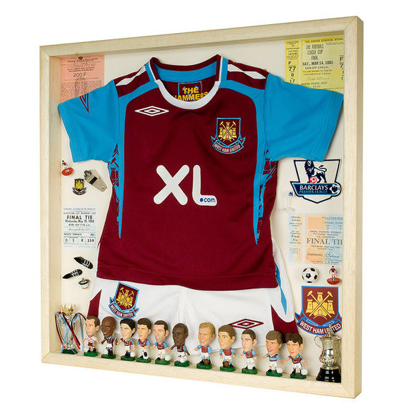 West Ham Football Display Case