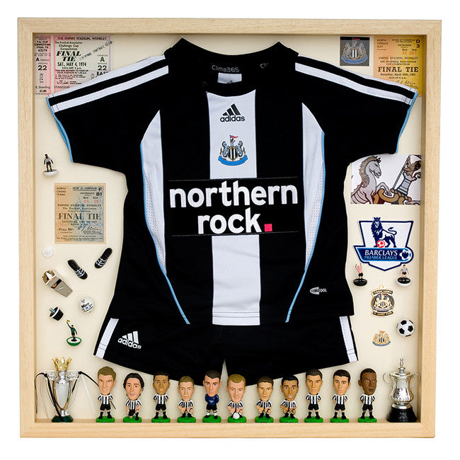 Newcastle United Football Display Case