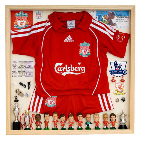 Liverpool Football Display Case