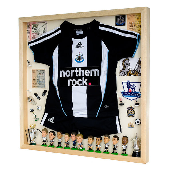 Newcastle United Football Display Case